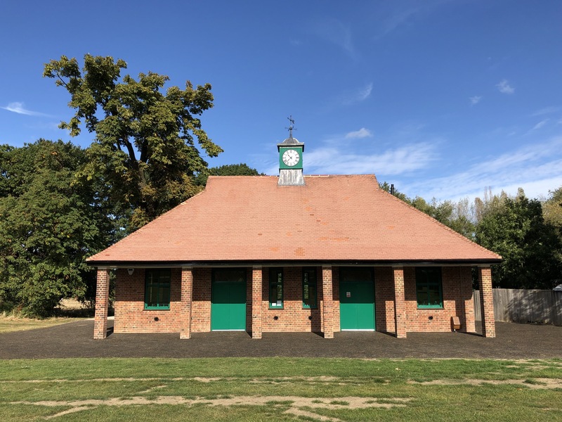 Front of the Woodfield Pavilion