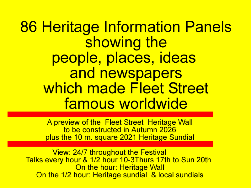 Fleet Street Heritage Wall