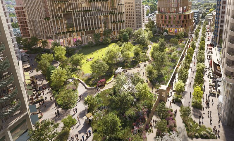 The Table Park at the Earls Court development