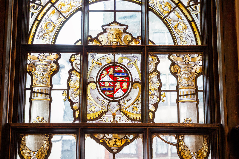 Allen Room stained glass