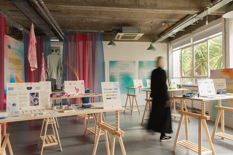 Previous exhibition, Ethical Colour by Colour of Saying, LDF 2024