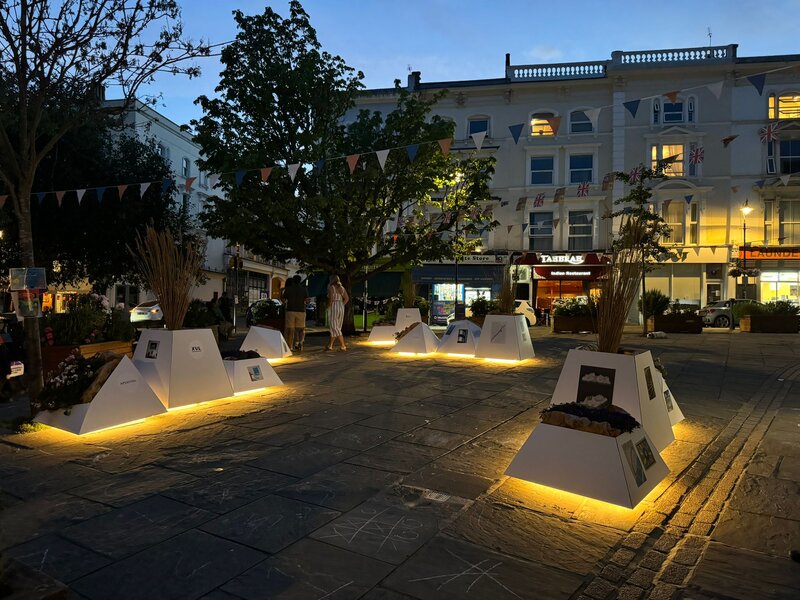 OmniDe installation at Belsize Village Square