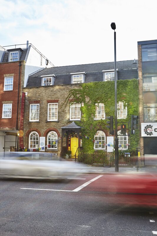 Street view of the North London Buddhist Centre