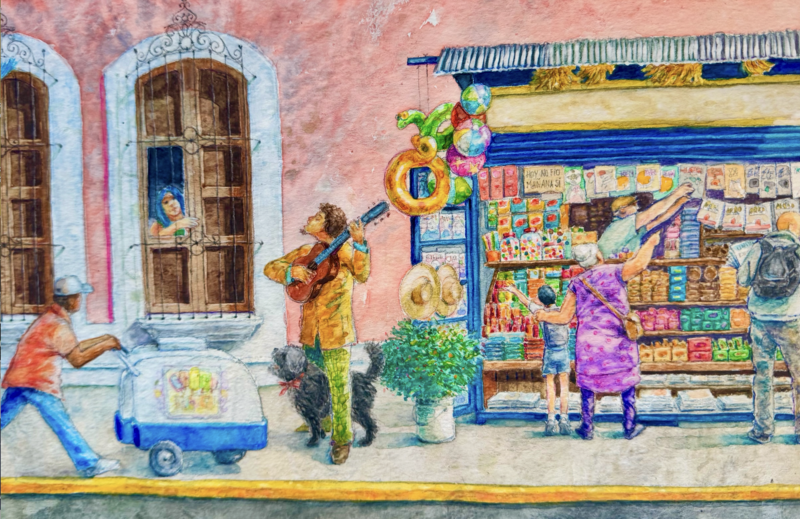 Francisco Marin from the book Al Norte del Sur