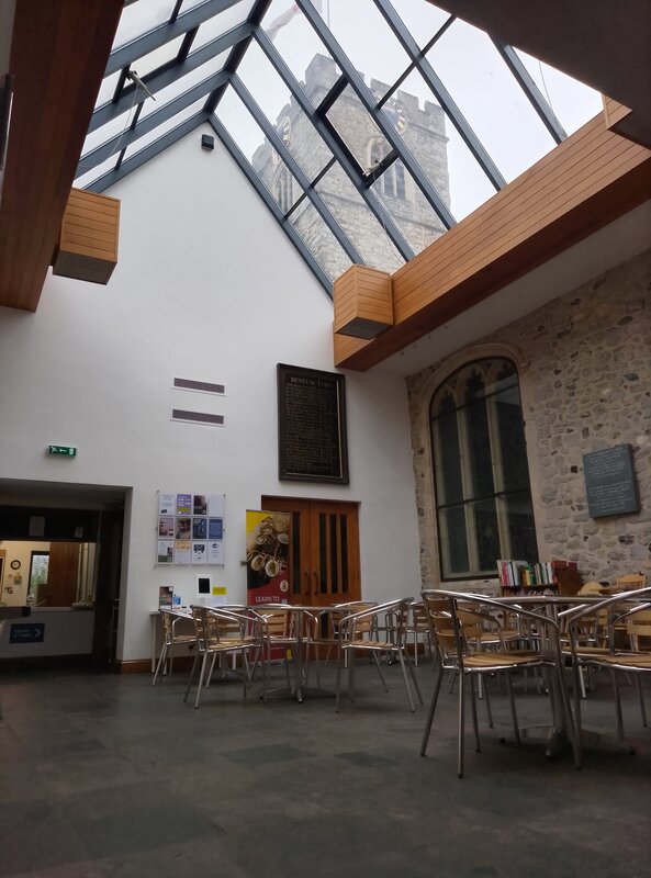 visit our refectory for tea or coffee and a cake