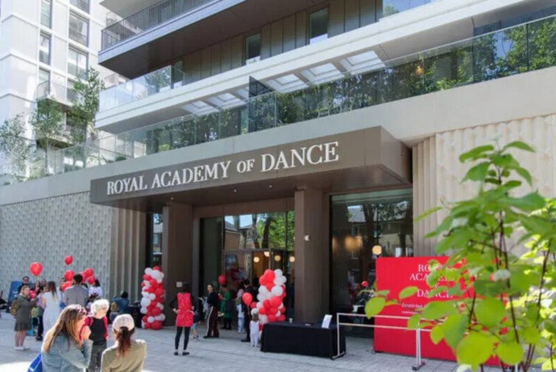 Front of building