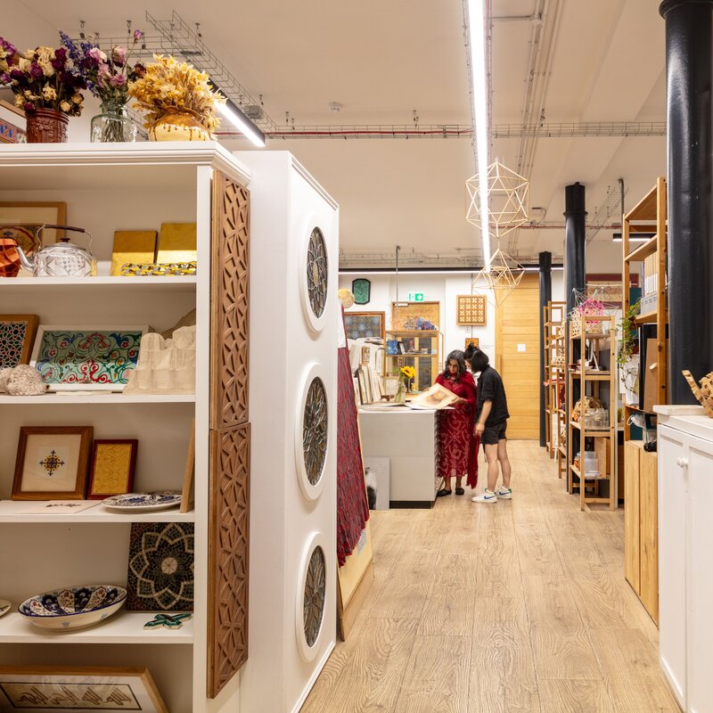 Postgraduate studio on the First Floor. Photography by Richard Ivey.