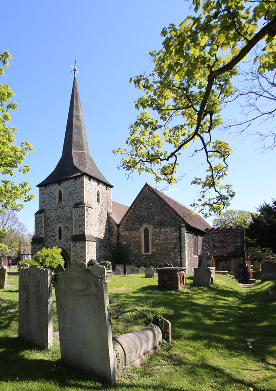 St. John the Baptist Church Erith, today.