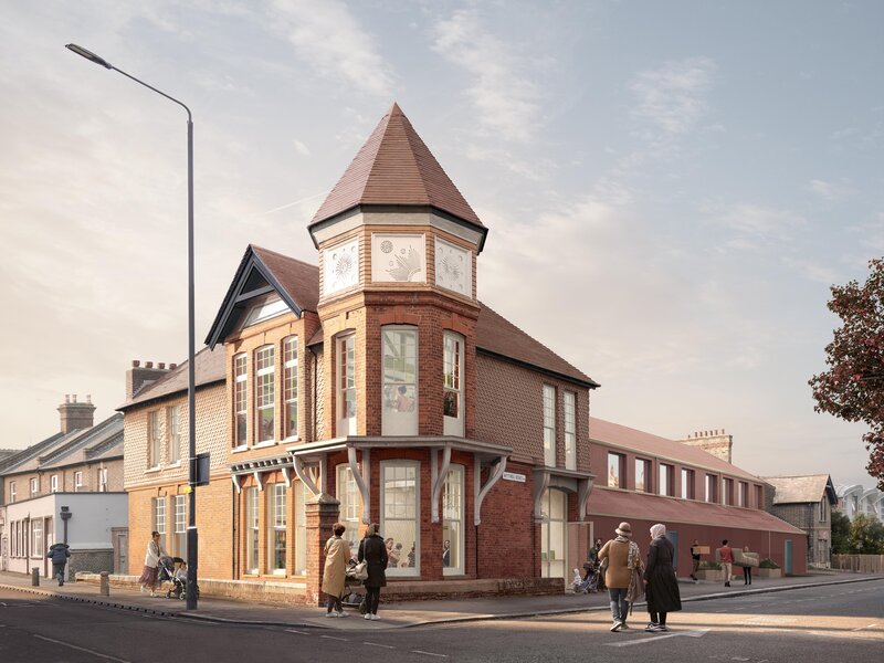 Visual of the refurbished Tate Institute by Office S&M Architects with Slab