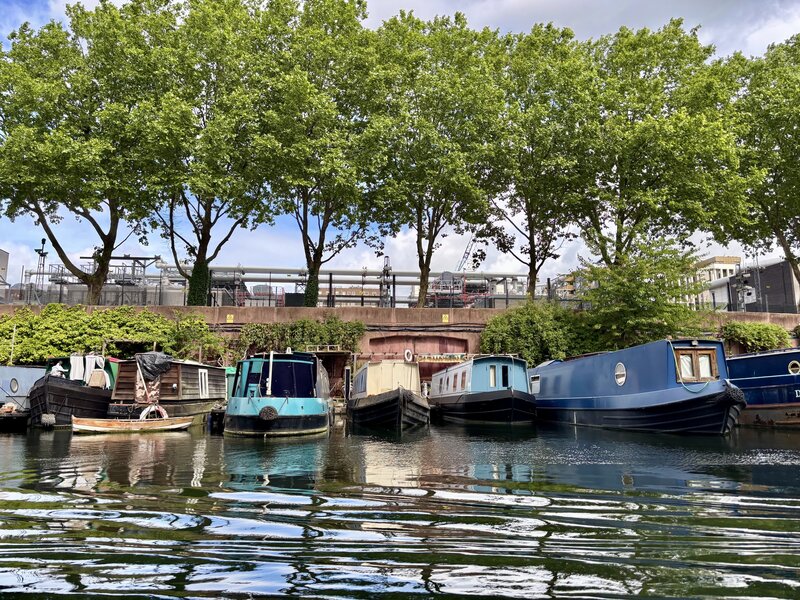 Barge Boats on Regent's Canal