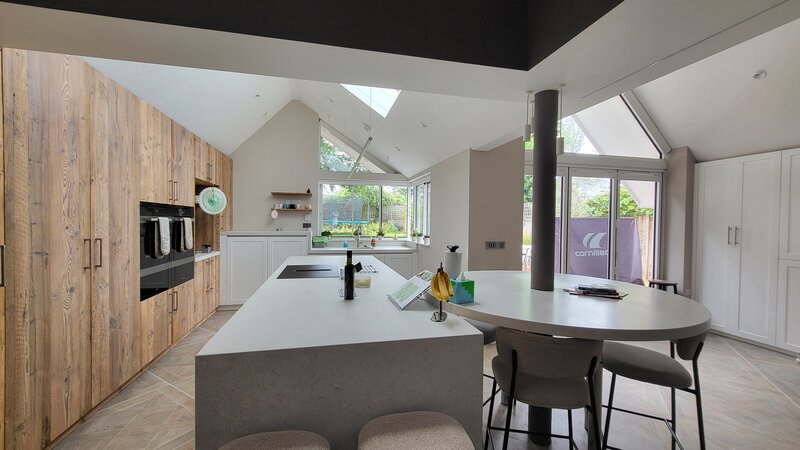 The new kitchen