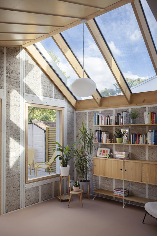 Hemp House, Nimtim Architects. Photography by Megan Taylor.