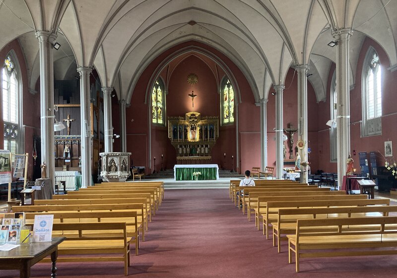 Interior of St Mary's Church
