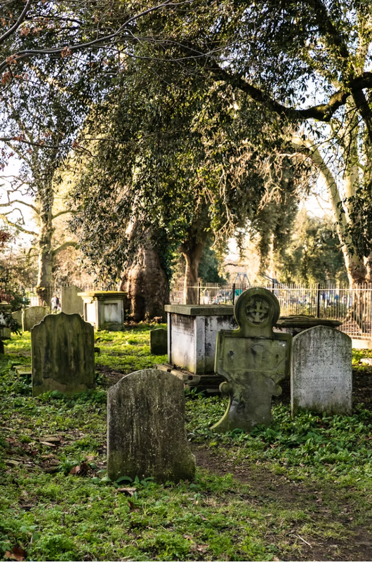 The Old Church - graveyard