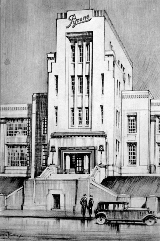 The Pyrene building, now Westlink House, by Wallis, Gilbert and Partners, 1930. By Joseph Pike.