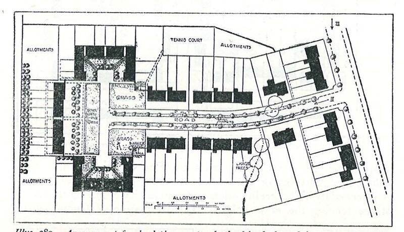 Parker and Unwin's plan of Asmuns Place