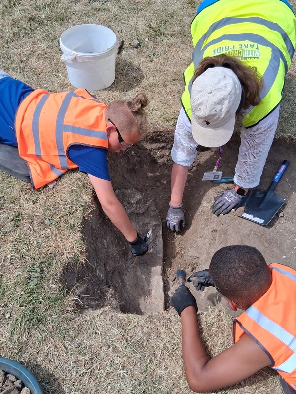 Ashburton Park team archaeological project May 2026