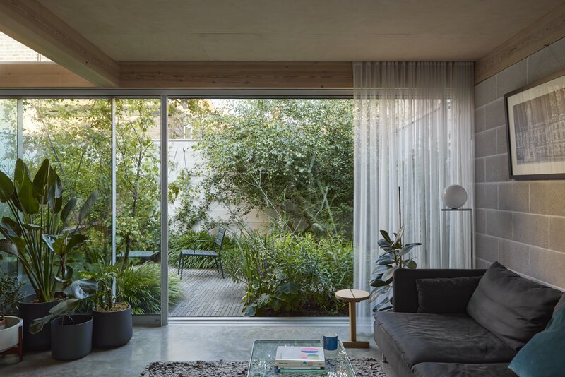 View of the main courtyard.
Photo by James Brittain