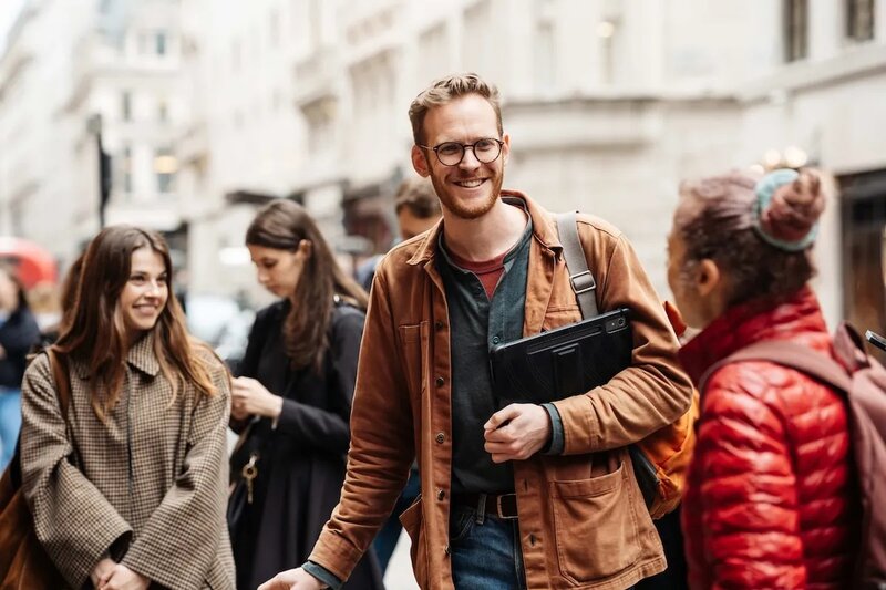 Jack Chesher is the mastermind behing Living London History. Photo by Alice the Camera