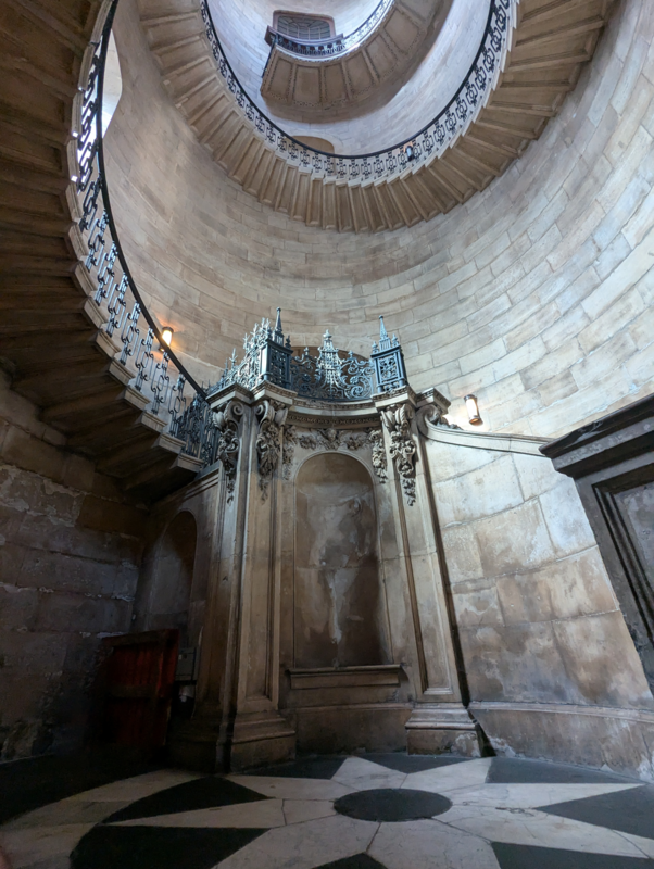 Geometric Stairs at St Paul's Cathedral