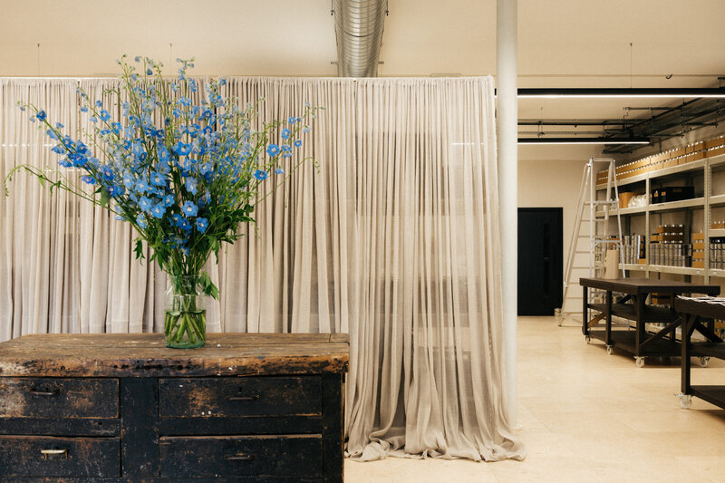 Atelier Ellis showroom. Photography by Ellen Christina Hancock