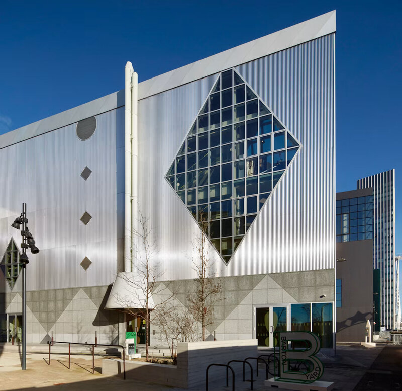 Flux Innovation Lounge exterior - Building B2, 6a Architects