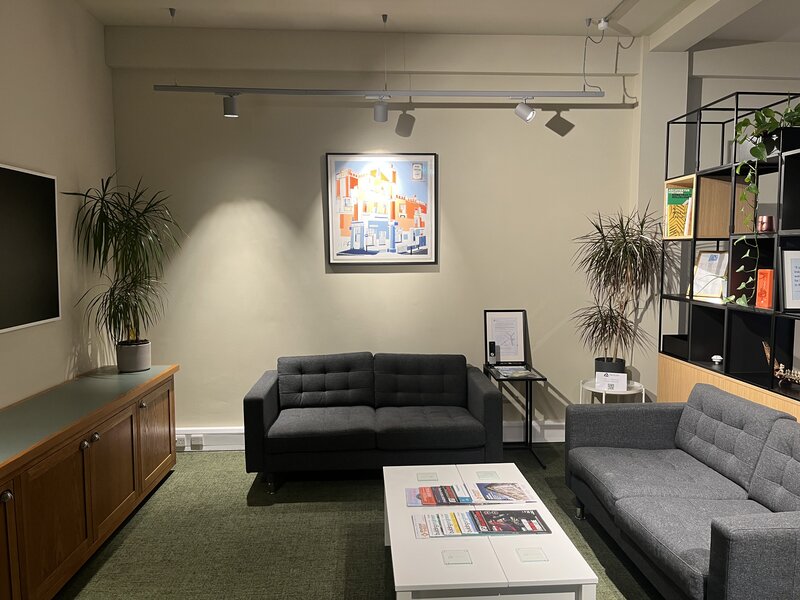 Internal office of a fire safety engineering consultancy.
The images show different types of spaces