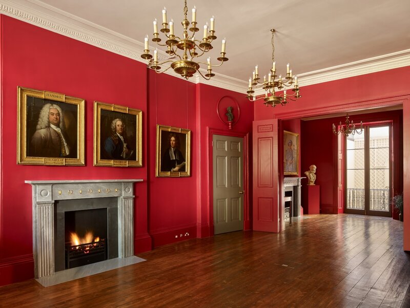 Paul Highnam; the Handel Room at The Royal Society of Musicians