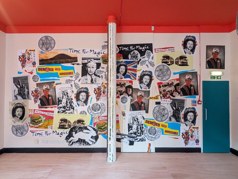 Jamie Reid mural wall