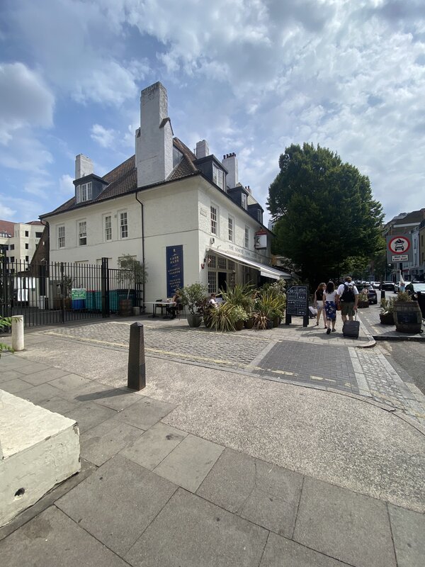 Somers Town Coffee House (photograph by Lettie Mckie)