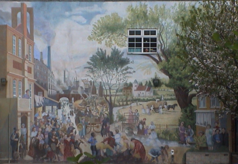 The Somers Town Mural