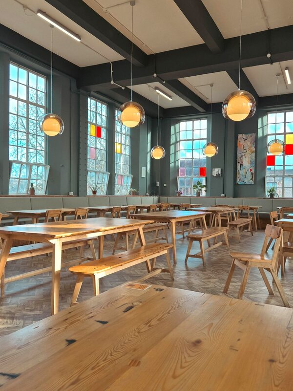 Student and Staff cafe at UAL School of Pre-degree Studies, UAL| Photograph: Mena Setola