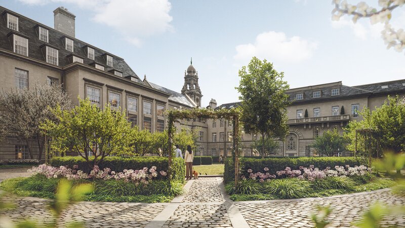 County Hall Kingston - Courtyard