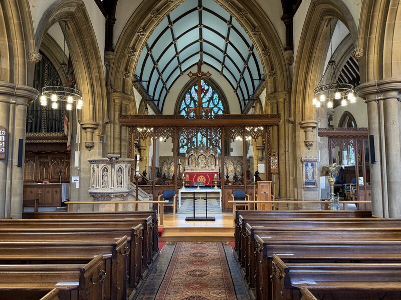 St. Peter's interior
Mr P Dee