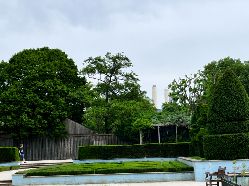 View of Battersea Power Station from Battersea Park