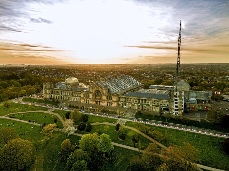 Jack Rose, Alexandra Palace Panoramic View