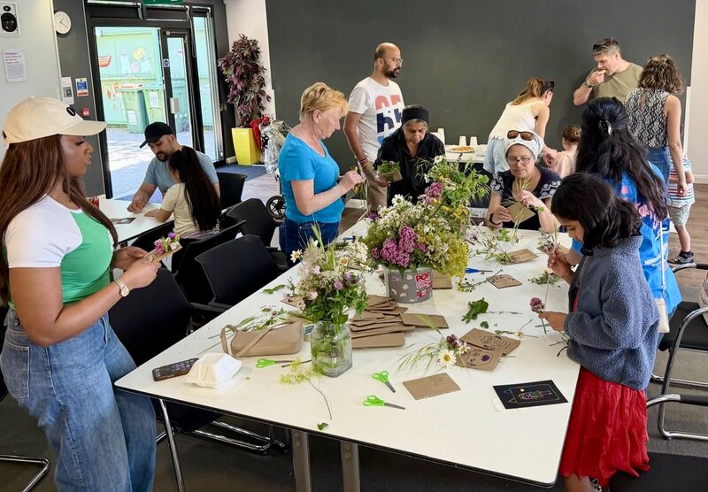 Free Crafting Activities at The LightHouse - Photo Credit Helen Allayne