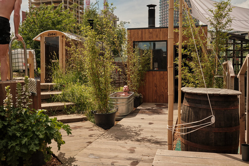 Community Sauna CIC Stratford - Photo Credit Liz Seabrook