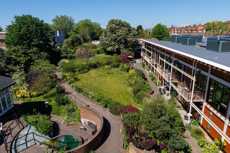 The west garden, Royal Trinity Hospice, Ben Langdon