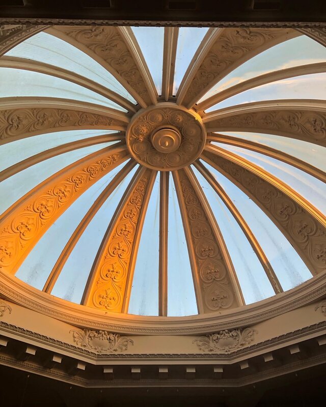 Corbett Community Library Dome, taken by the library team
