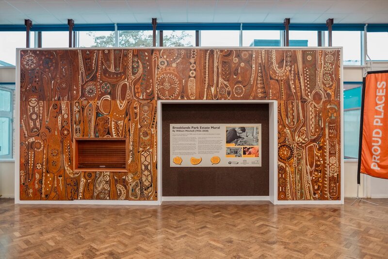 William Mitchell's Mural 
image credit Ana Sutherland