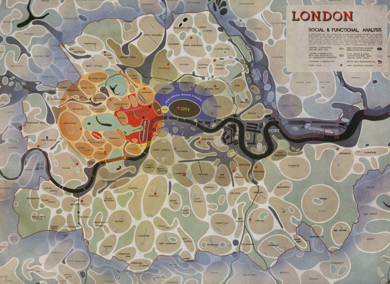 Greater London Plan - LCC - 1944