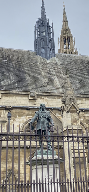 Statue of Oliver Cromwell outside of Westminster Hall - Alastair Mossman