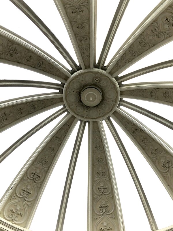Glass dome, photographed by Rachel Braithwaite