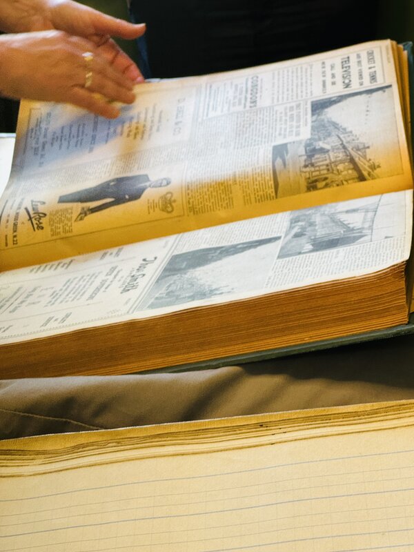 Researching in the archives