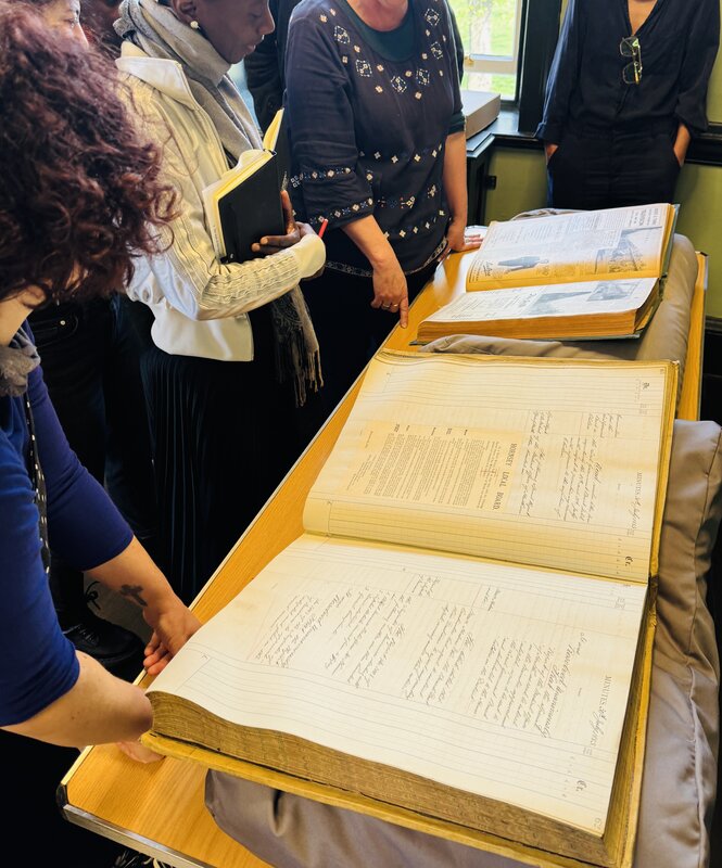 Visiting the archives