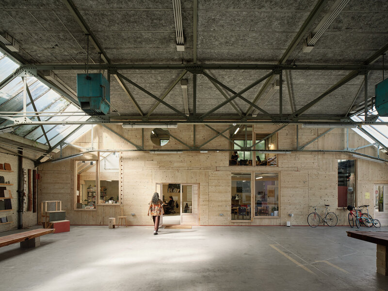 TPE HQ designed by Material Cultures and built by Yes Make, Photo: Henry Woide