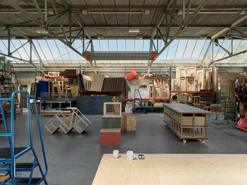 Material Store by RESOLVE Collective, Photo by Henry Woide