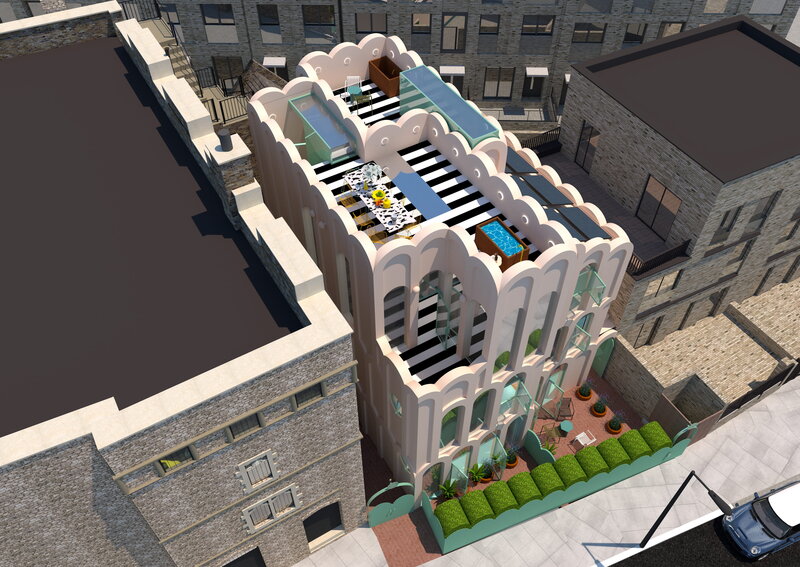 The Cloud House serial view