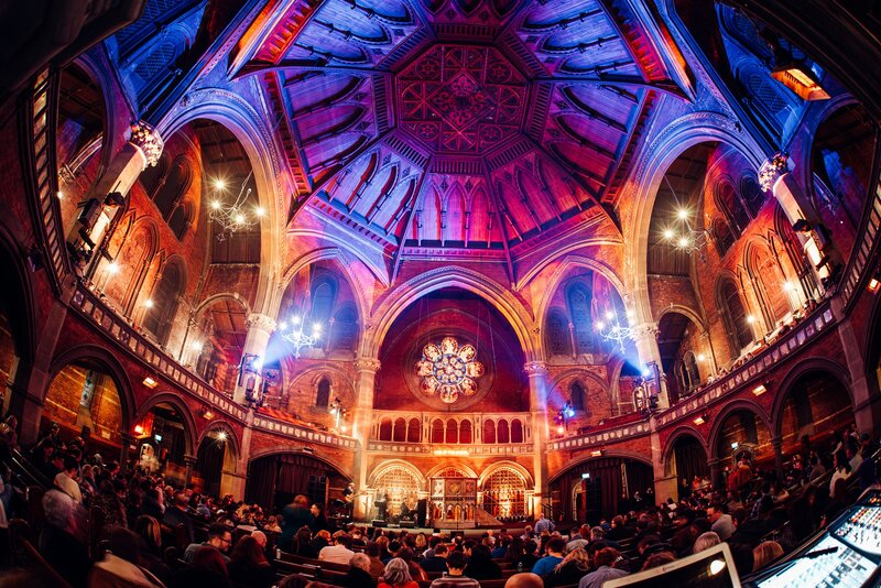 Chapel interior by James Bridle